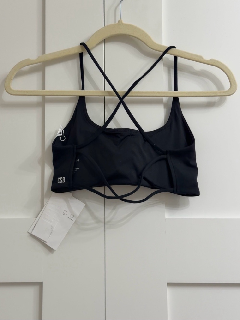 NWT CSB Serenity Lexi Crop XS in Black - Picture 4 of 8